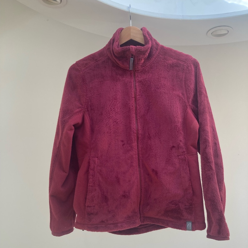 LL Bean | Women’s Cranberry Zip Up Color Fleece Jacket